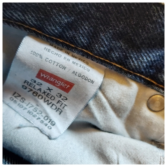 Wrangler Denim Crop Wide Leg Jeans - Picture 6 of 6